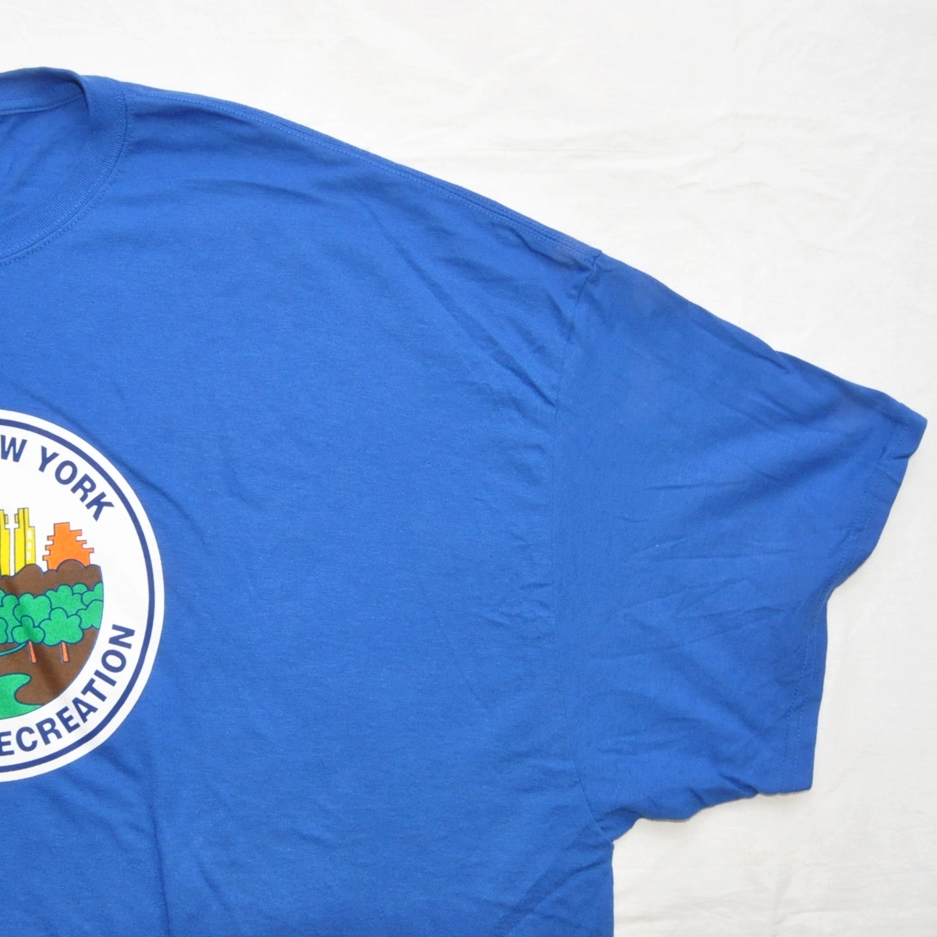NO BRAND / CITY OF NEW YORK PARKS&RECREATION STAFF T-SHIRTS VINTAGE BIG SIZE-6