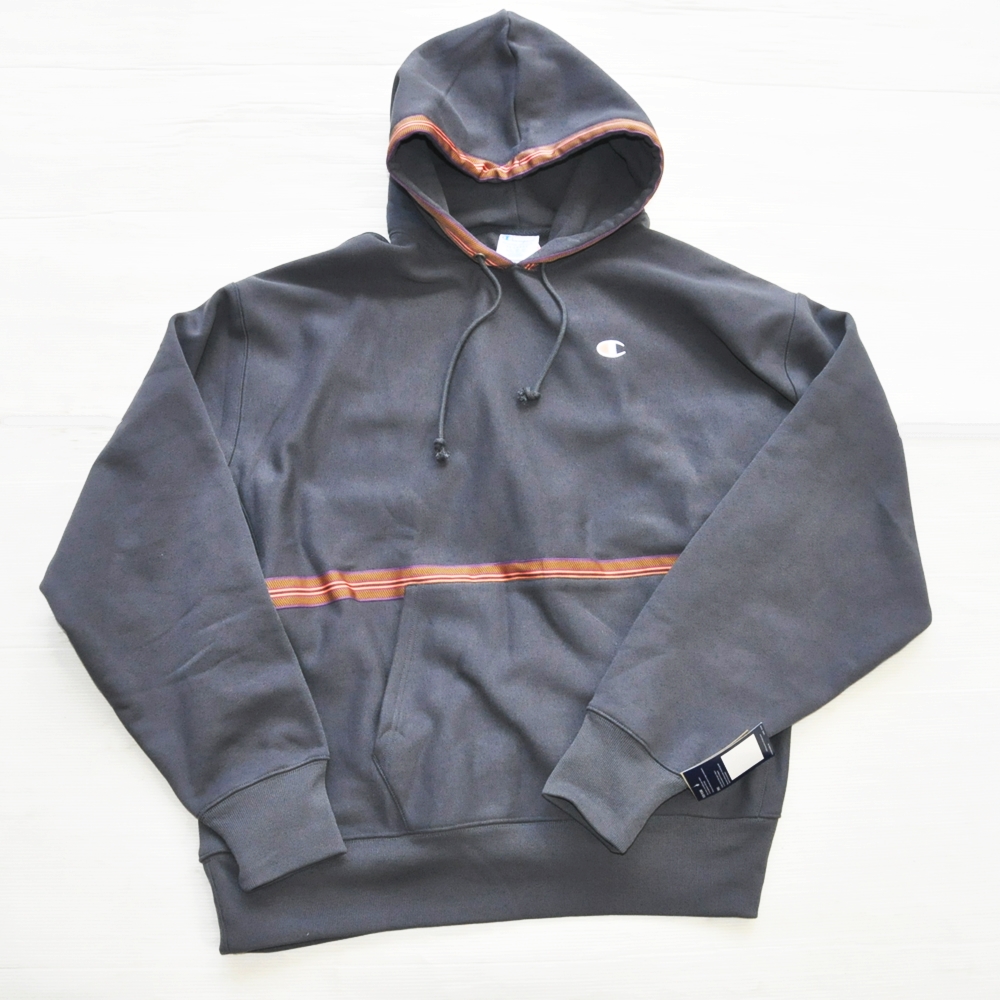 CHAMPION / チャンピオン REVERSE WEAVE NATIVE PATCH PULLOVER SWEAT HOODIE BIG SIZE