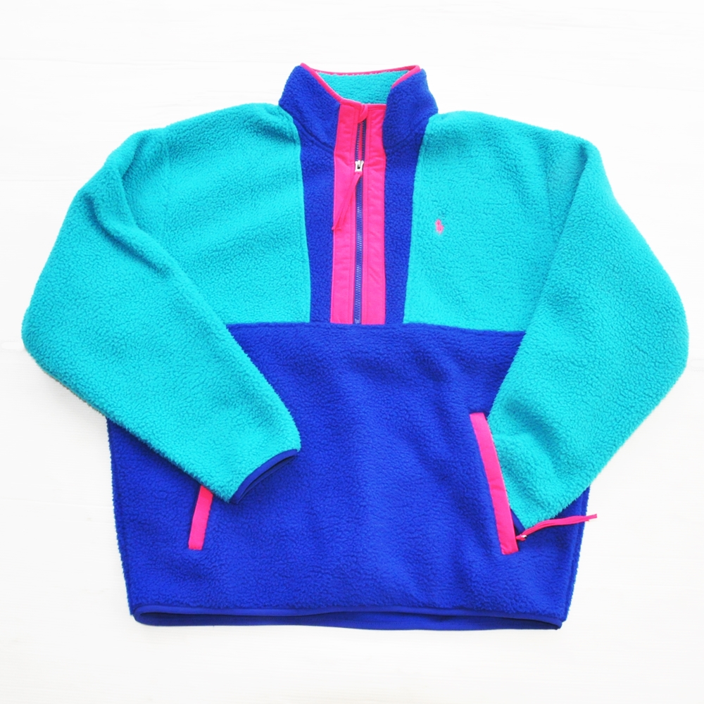 POLO RALPH LAUREN / ポロラルフローレン SPECTRE QUARTER ZIP FLEECE JACKET BIG SIZE