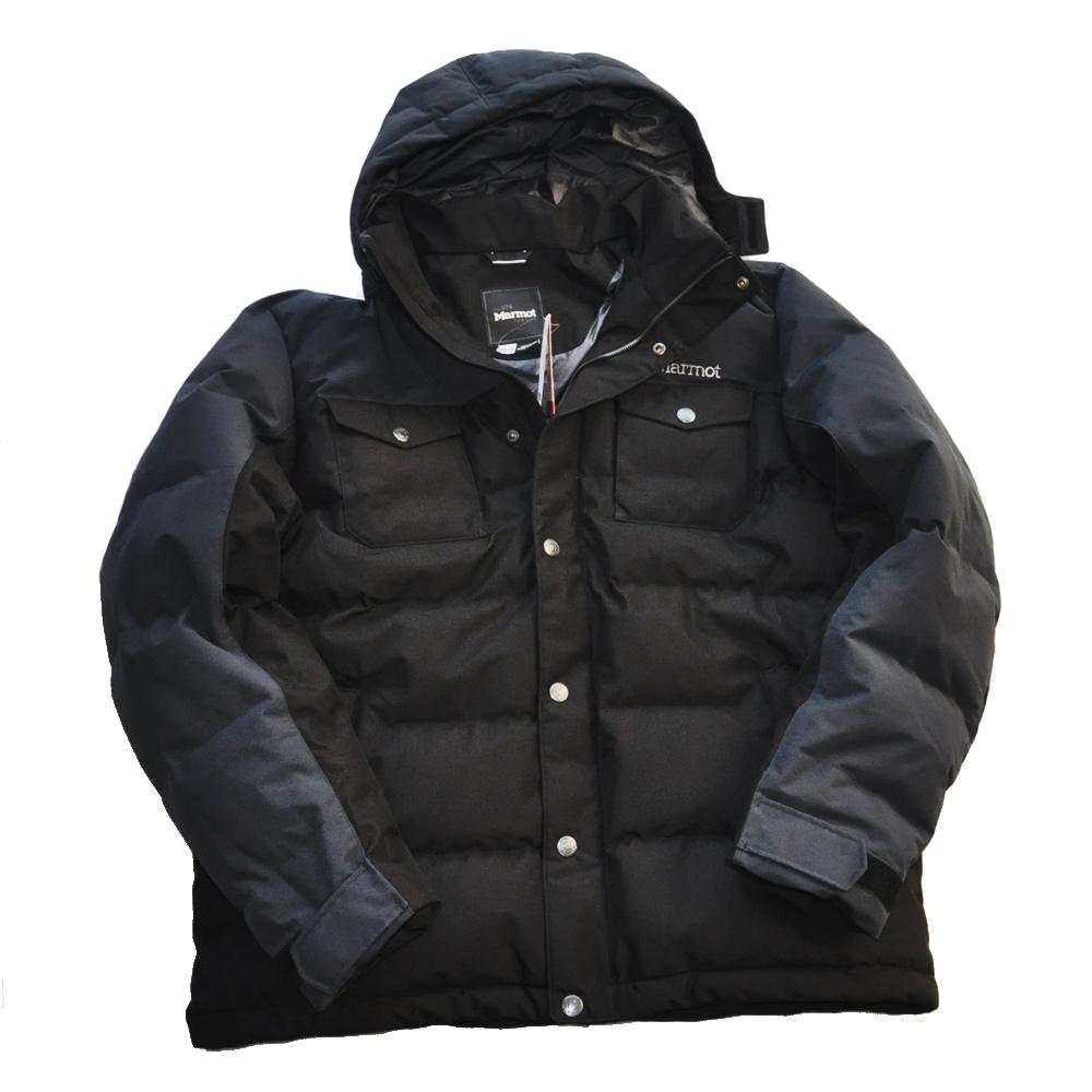 MARMOT / マーモット FORDHAM 700 FIL DOWN JACKET BLACK BIG SIZE