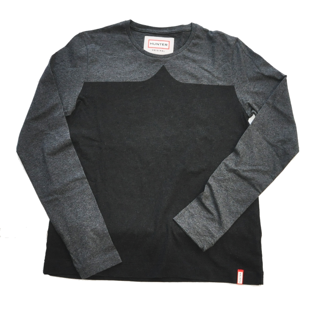 HUNTER / ハンター ORIGINAL LONG SLEEVE T-SHIRT GRAY