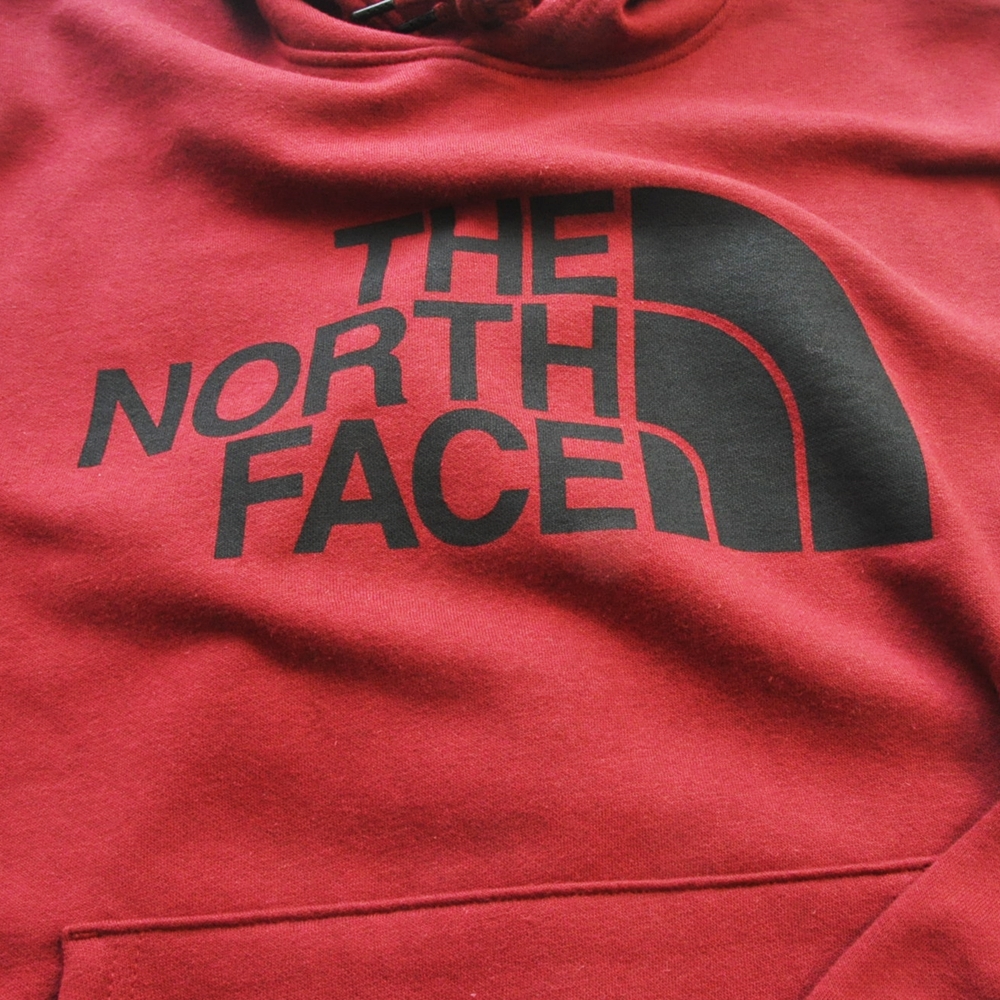 THE NORTH FACE / ザノースフェイス BOX LOGO PULLOVER SWEAT HOODIE &  SWEAT PANTS SET UP BARGUNDY-6
