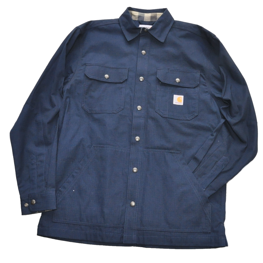 CARHARTT / カーハート US CARHARTT LONG SLEEVE WORK SHIRT JACKET NAVY