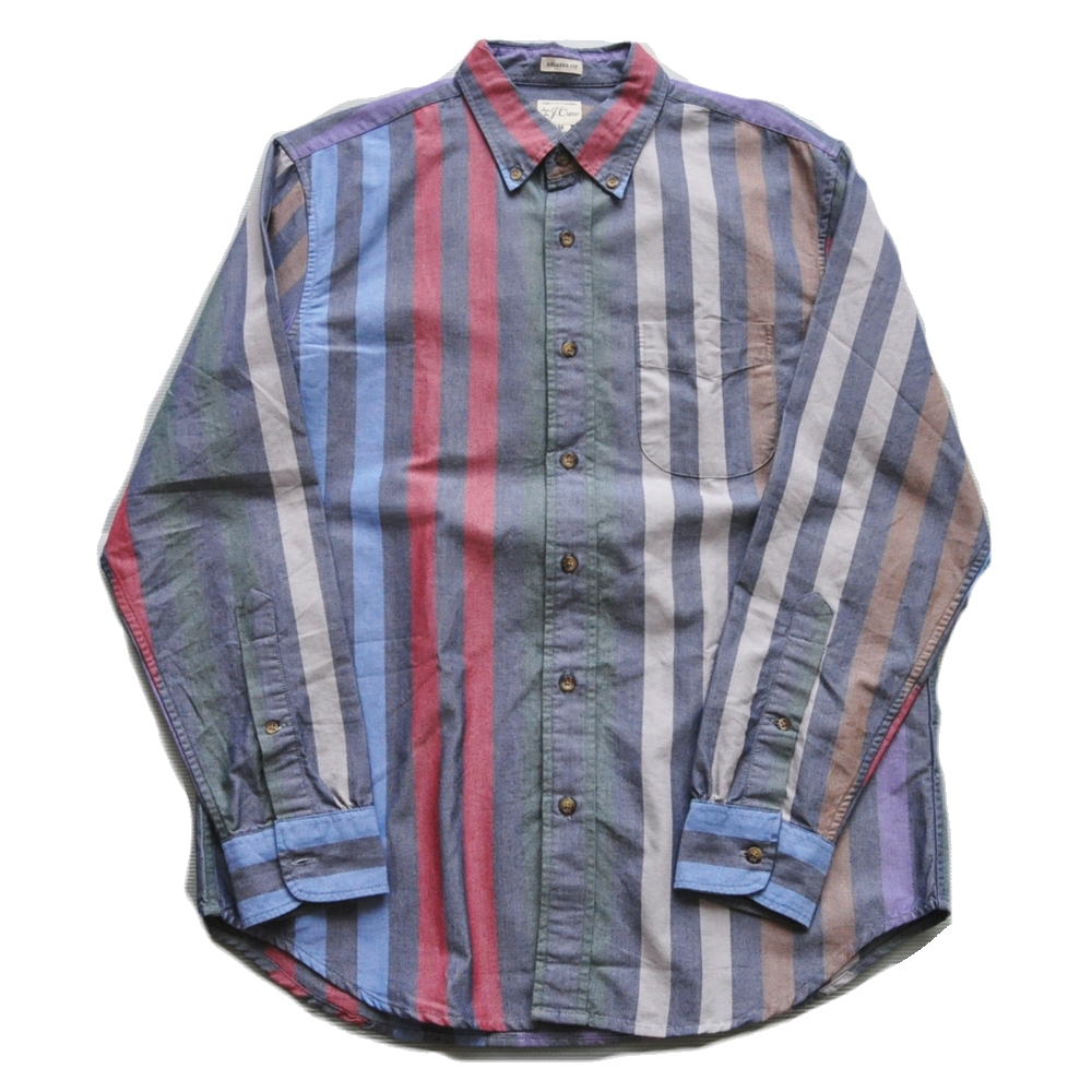 J.CREW / ジェイ・クルー RELAXED FIT MURTI STRIPE B.D  LONG SLEEVE SHIRT