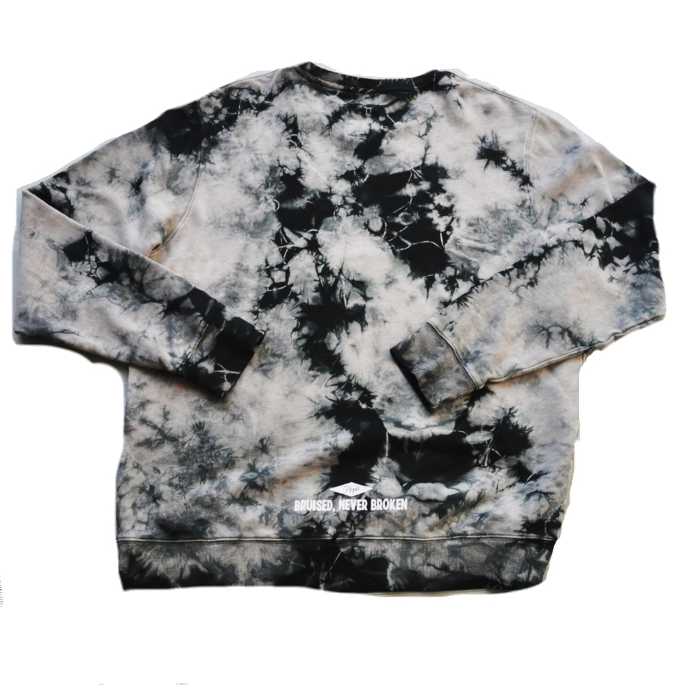 PRPS GOODS&CO. / ピーアールピーエス グッズ＆コー TIE DYE DYEING CREW NECK SWEAT BIG SIZE-2