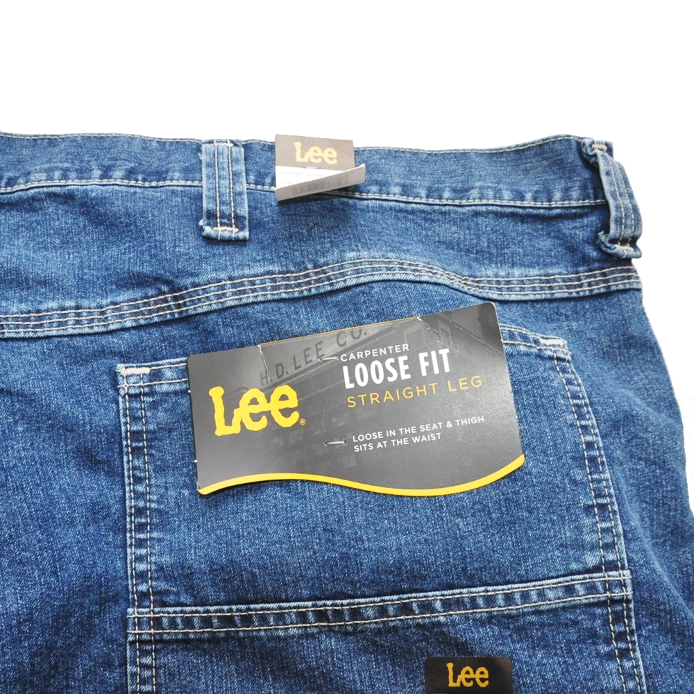 LEE / リー PAINTER LOOSE FIT STRAIGHT LEG DENIM PANTS W52×L28-5