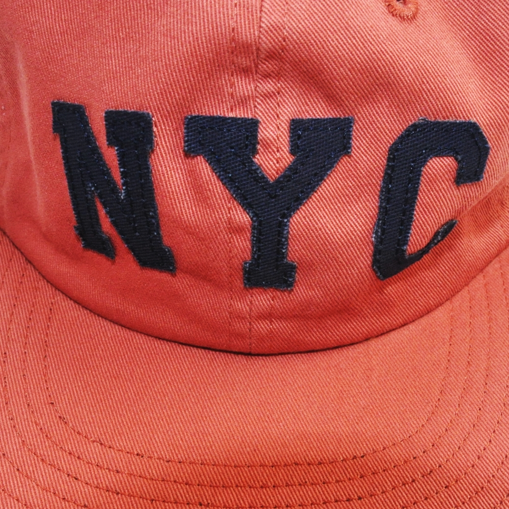 ONLY NY / オンリーニューヨーク NYC LOGO SNAP BACK VINTAGE PINK-2