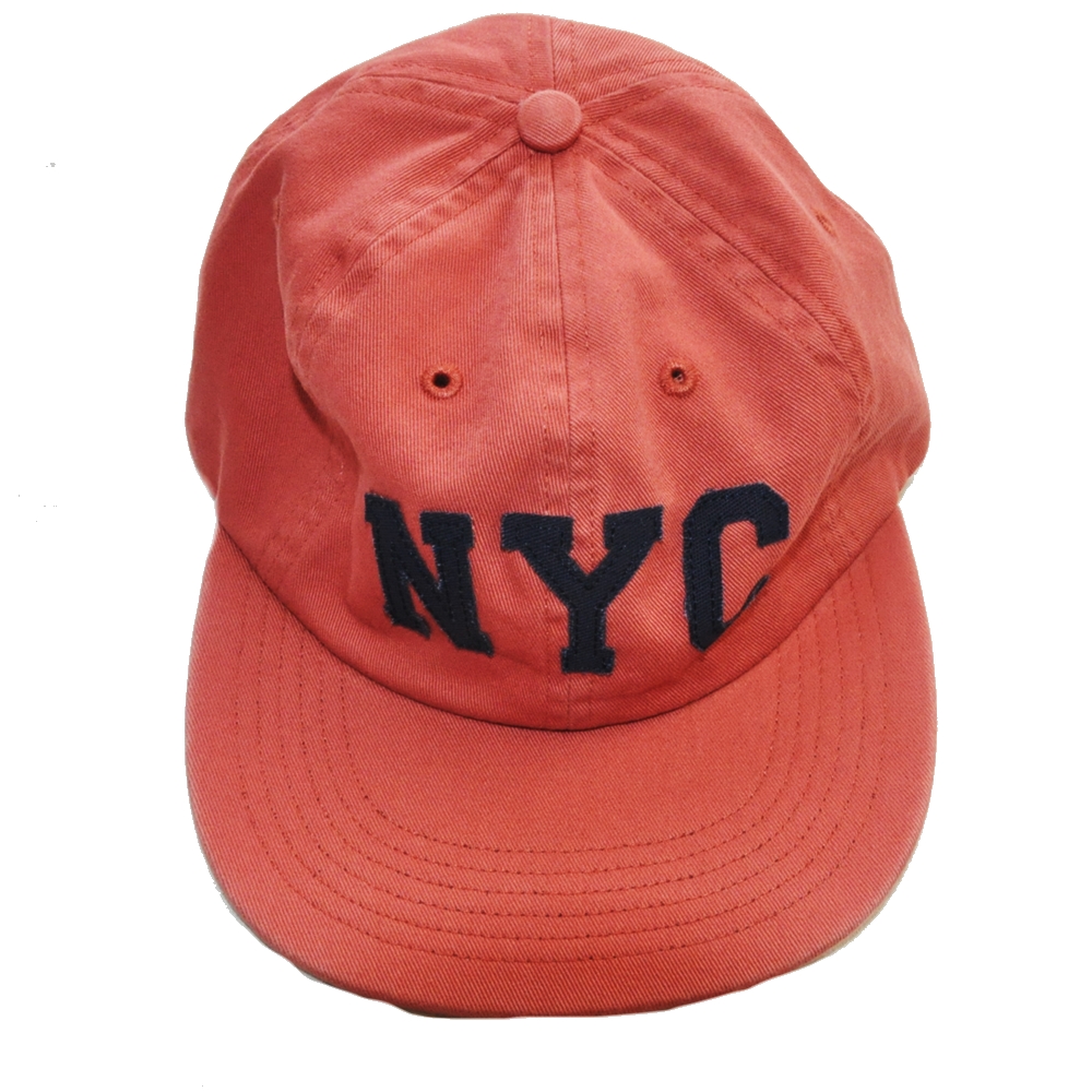 ONLY NY / オンリーニューヨーク NYC LOGO SNAP BACK VINTAGE PINK