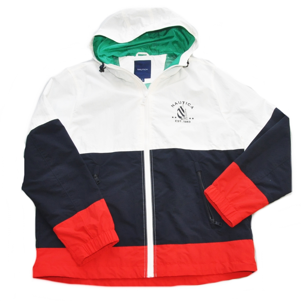 NAUTICA / ノーティカ  SAILING LOGO SPRING HOODIE JACKET BIG SIZE