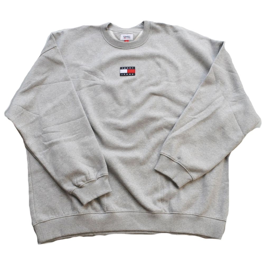 TOMMY JEANS / トミージーンズ TOMMY JEANS BOX LOGO CREW NECK SWEAT BIG SIZE