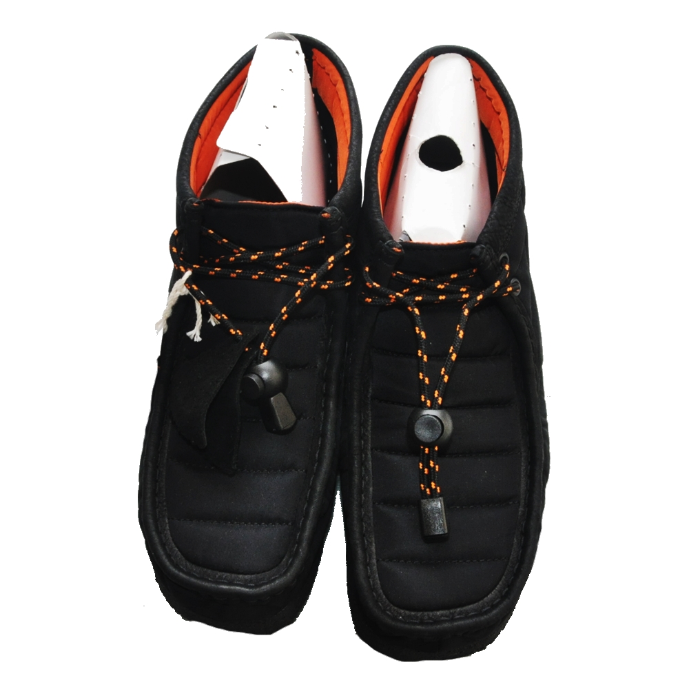 CLARKS ORIGINALS / クラークス WALLABEE BOOT BLACK QUILTED