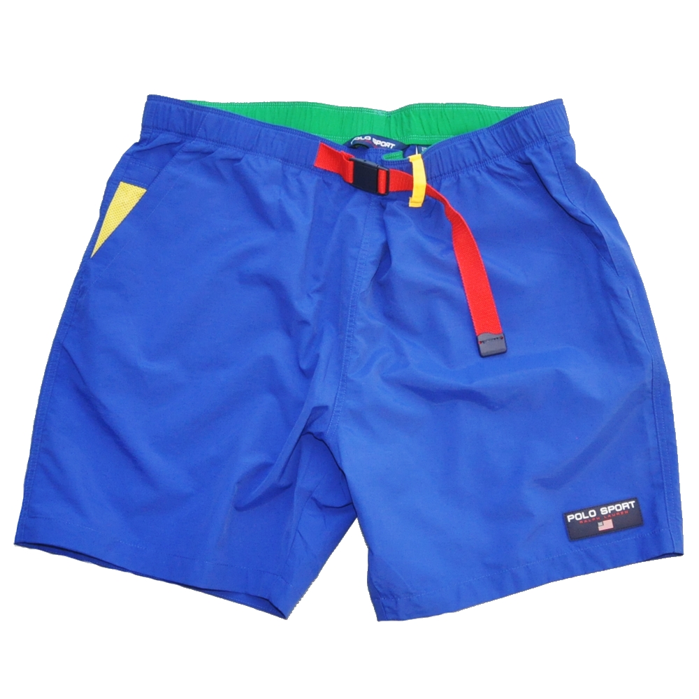 POLO RALPH LAUREN / ポロラルローレン POLO SPORT LOGO PATCH NYLON SHORTS BIG SIZE