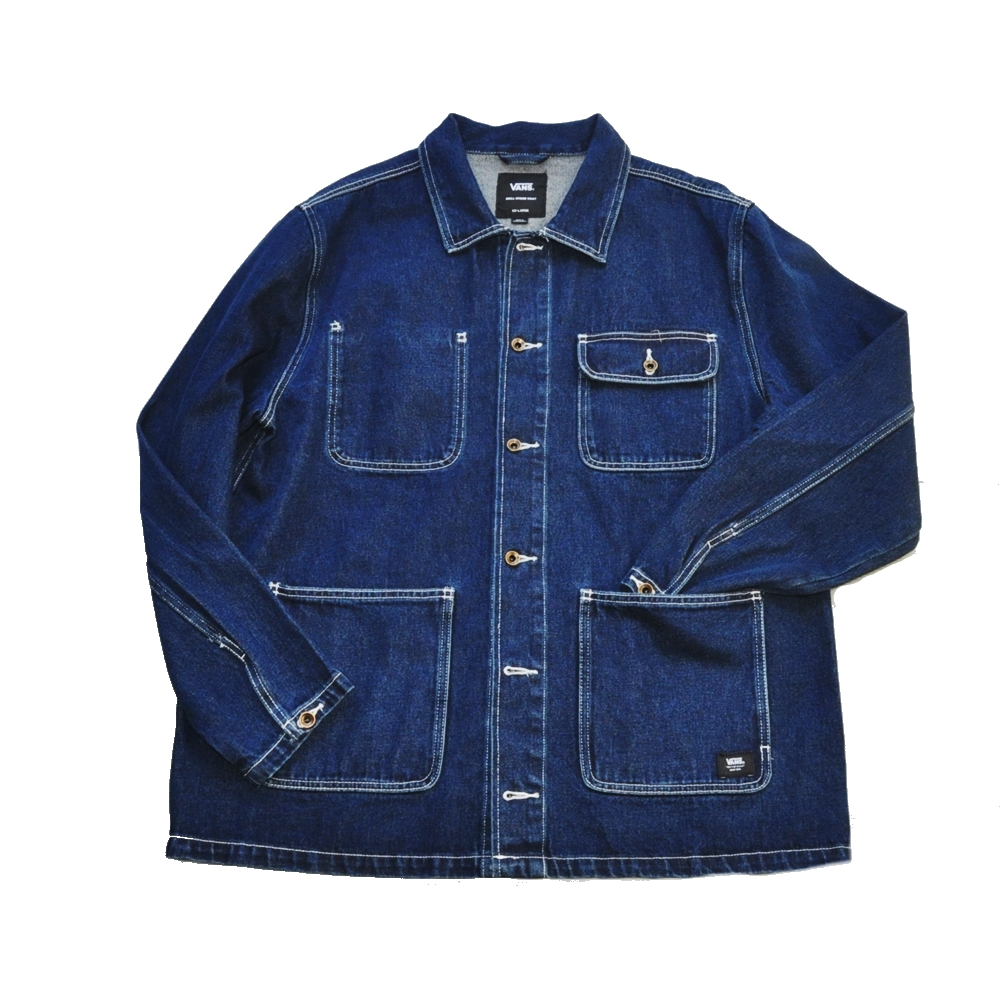 VANS / バンズ VANS 3 POKET DENIM COVERALL JACKET BIG SIZE