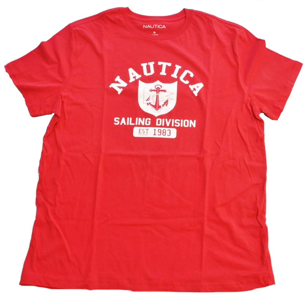 NAUTICA / ノーティカ NAUTICA SAILING DIVISION 1983 T-SHIRT RED BIG XL