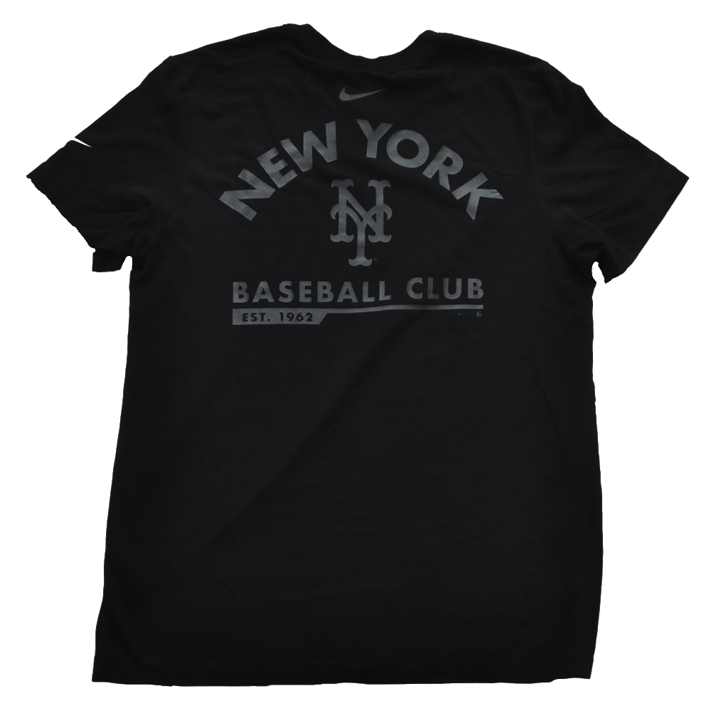 NIKE / ナイキ MLB NEW YORK METS DRY-FIT T-SHIRT BLACK