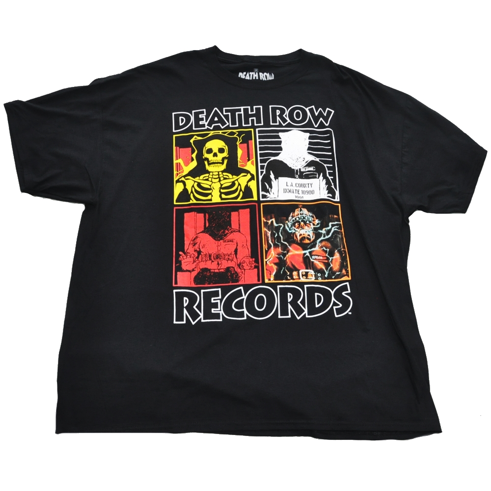 NO BRAND / DEATH ROW RECORDS T-SHIRT BLACK 3XL