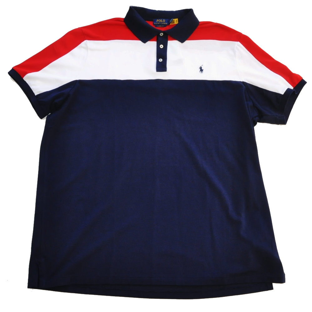 POLO RALPH LAUREN / ポロラルローレン PONY LOGO PUERTO RICO COLOR  POLO SHIRT XXL