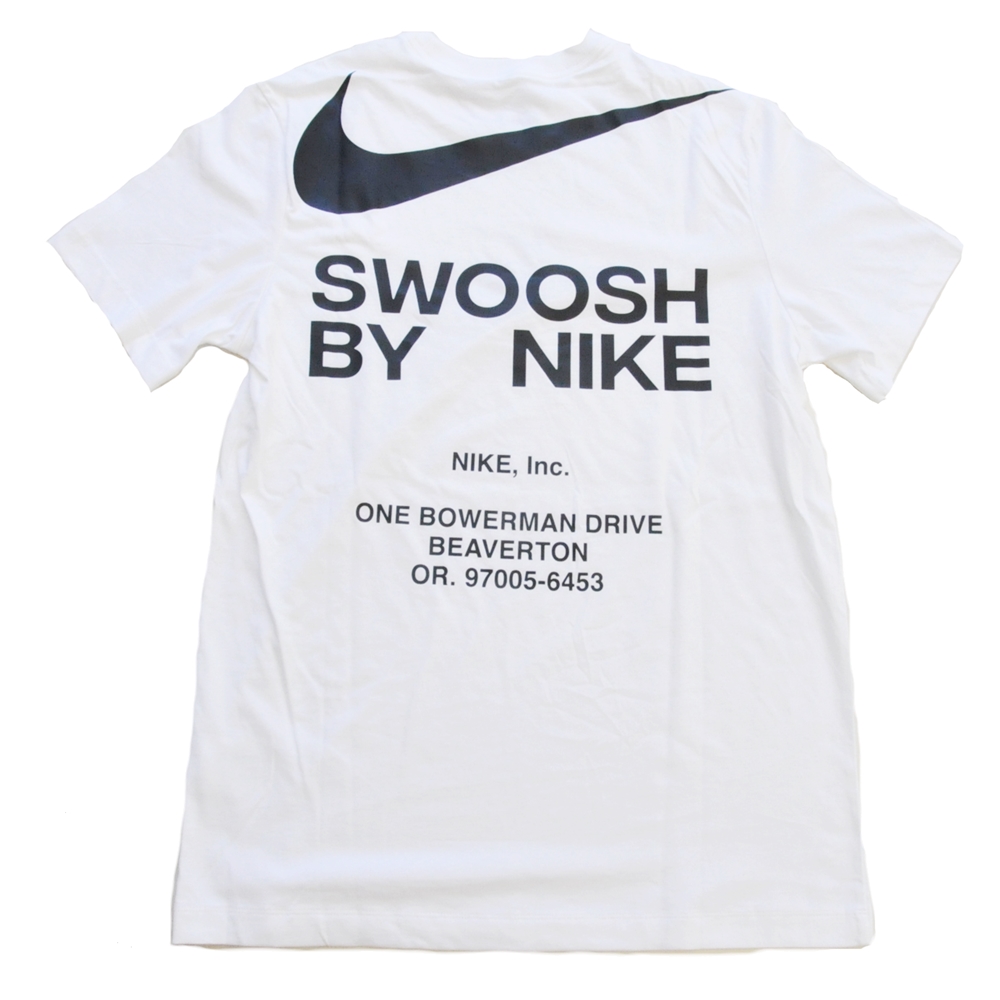 NIKE / ナイキ NIKE SPORTS WEAR BIG SWOOSH BY T-SHIRT WHITE