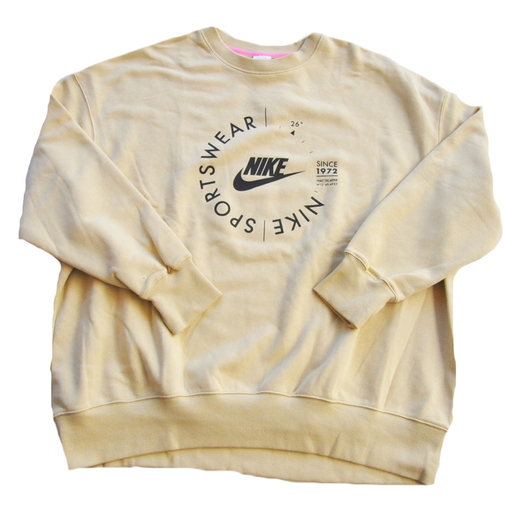 NIKE / ナイキ SPORTS UTILITY CREW NECK SWEAT OVERSIZED