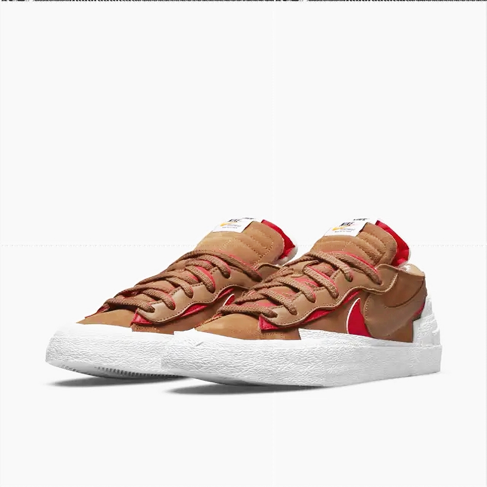 NIKE / ナイキ NIKE X SACAI NIKE BLAZER LOW  BRITISH TAN