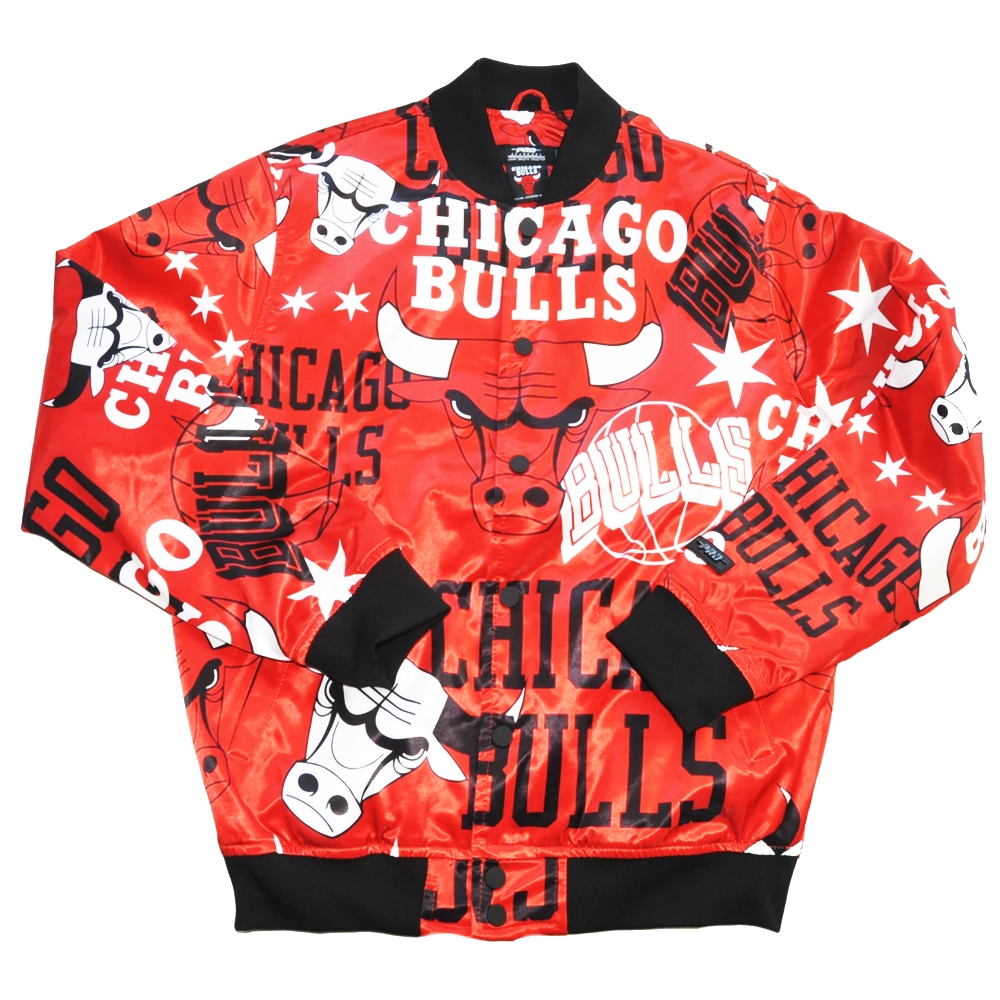 PRO STANDARD / プロ スタンダード NBA CHICAGO BULLS STAR GAME JERSEY BUTTON JACKET