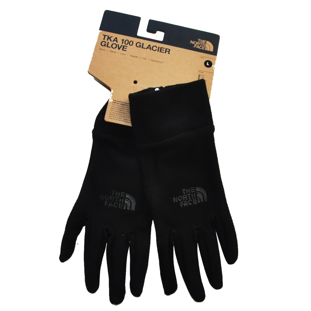 THE NORTH FACE / ザノースフェイス TKA 100 GLACIER GLOVE BLACK