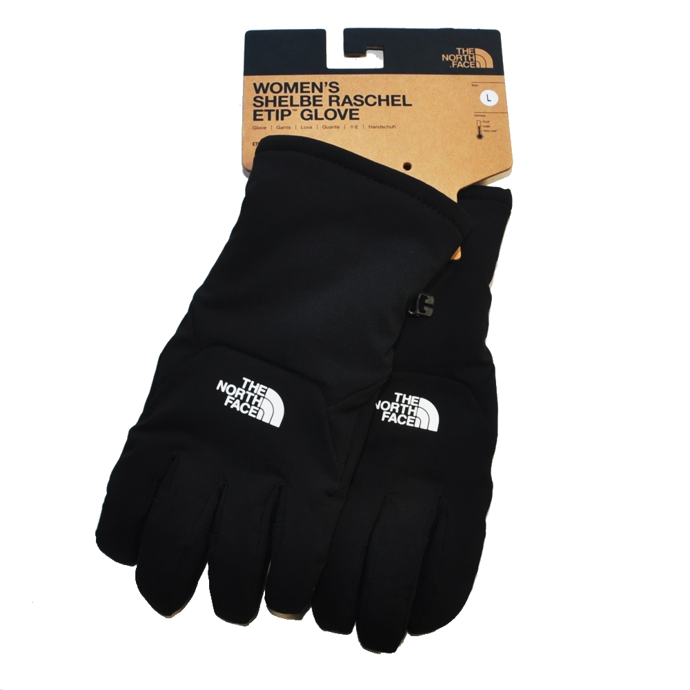 THE NORTH FACE / ザノースフェイス WOMEN’S SHELBE RASCHEL ETIP GLOVE BLACK