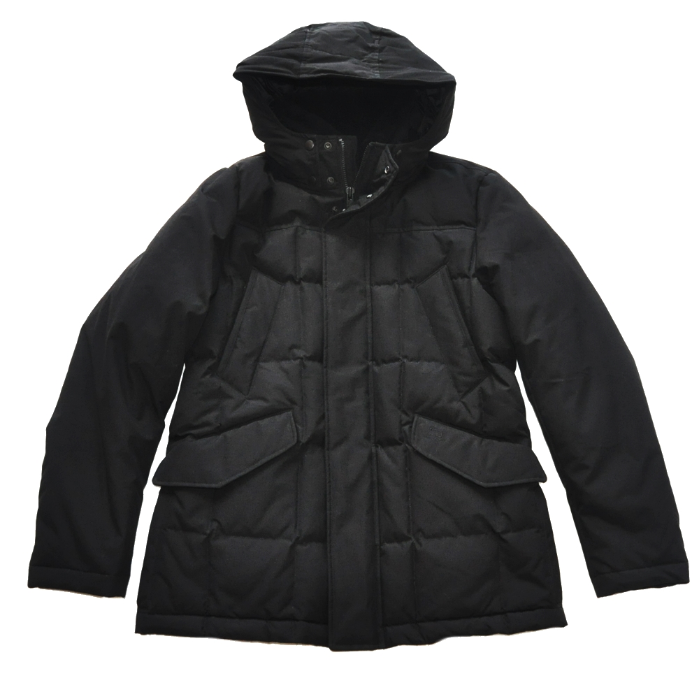 WOOL RICH / ウールリッチ BLIZZARD FIELD BOA DOWN JACKET BLACK