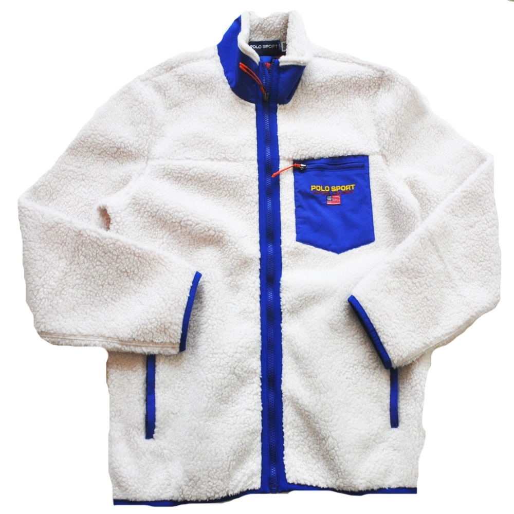 POLO RALPH LAUREN / ポロラルローレン POLO SPORT LOGO FULL ZIP FLEECE JACKET