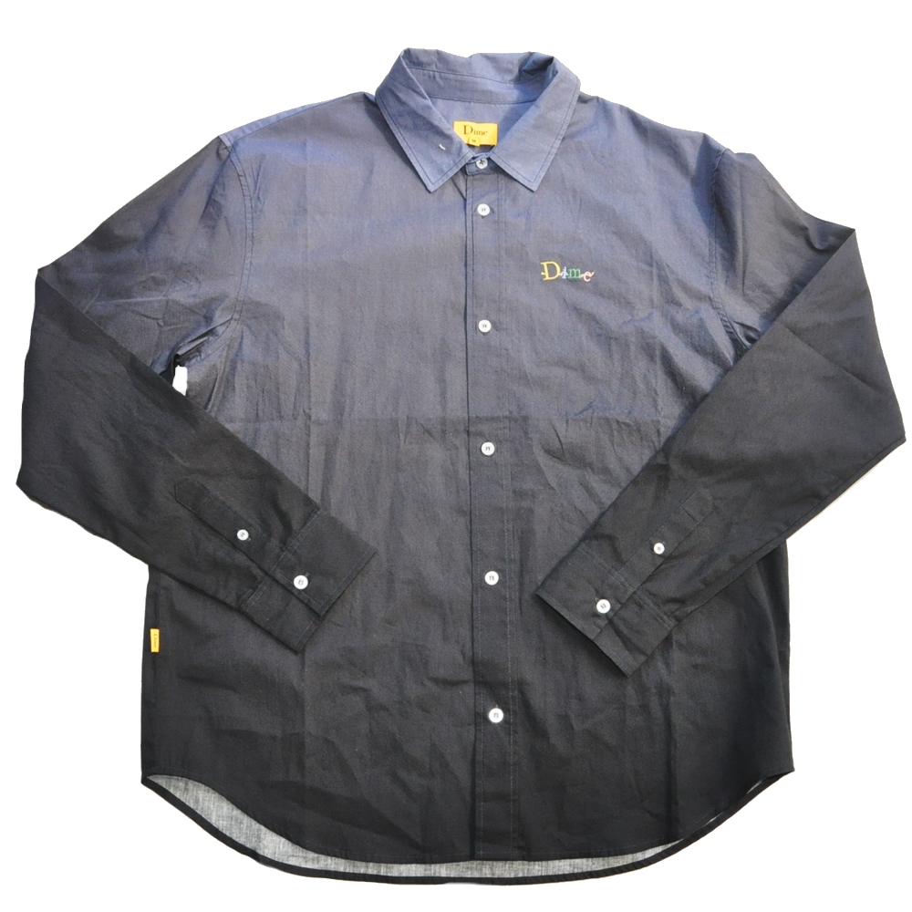 DIME / ダイム DIME LOGO GRADATION DRESS BUTTON DOWN LONG SLEEVE SHIRT