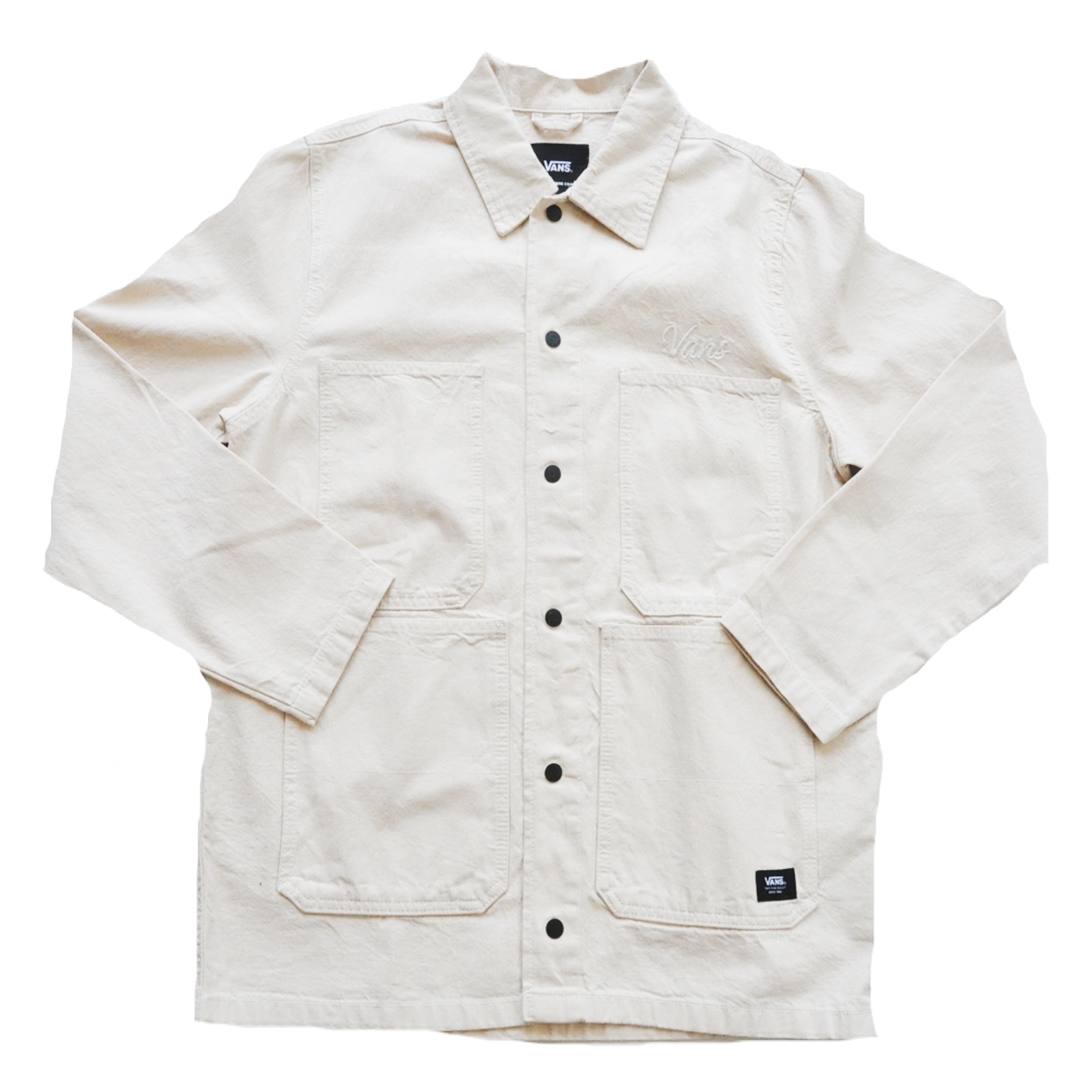 VANS / バンズ VANS LOGO DRILL CHORE CORT JACKET | ストリートスタイルのセレクトストア | TUNNEL STORE - トンネルストア