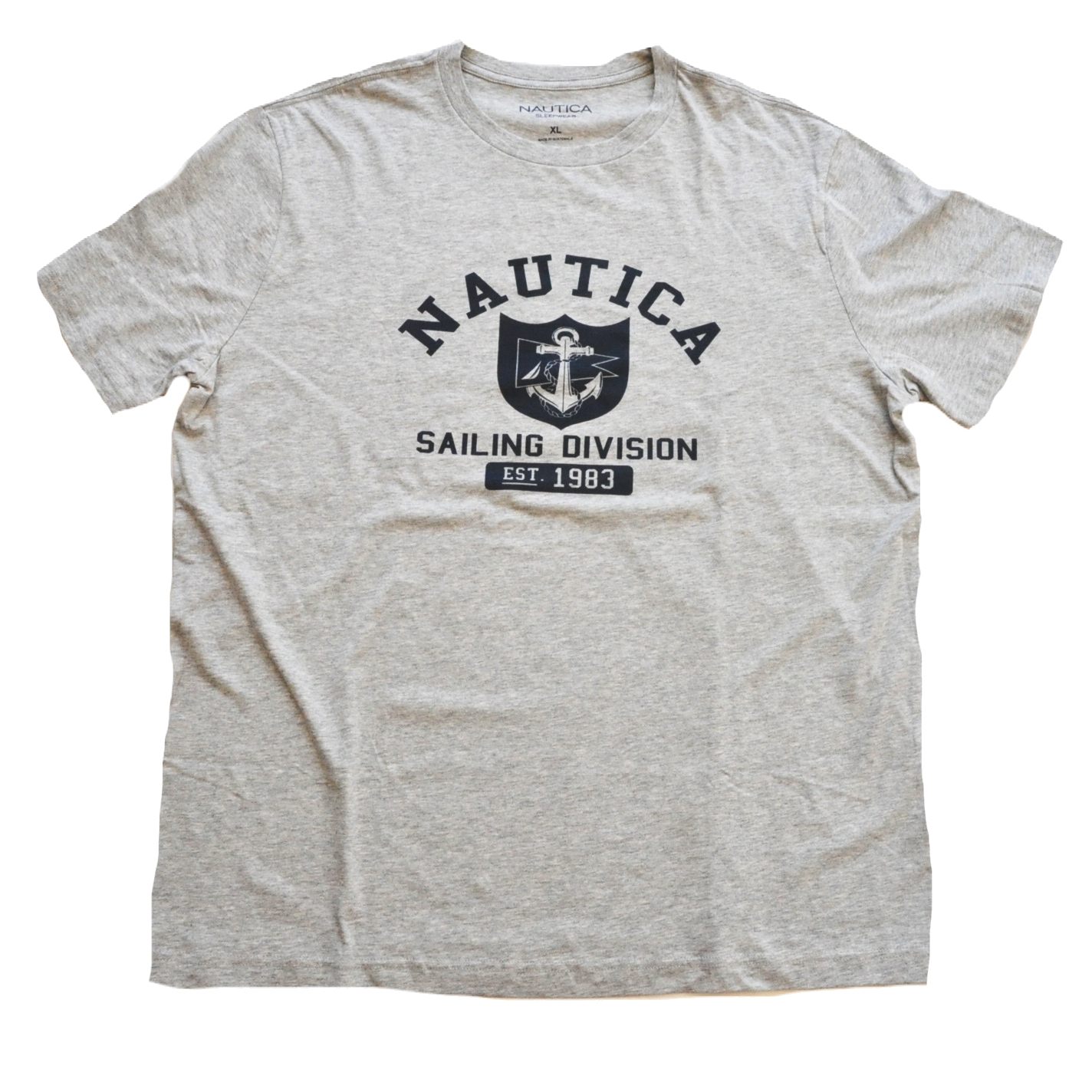 NAUTICA / ノーティカ NAUTICA SAILING DIVISION 1983 T-SHIRT GRAY XL