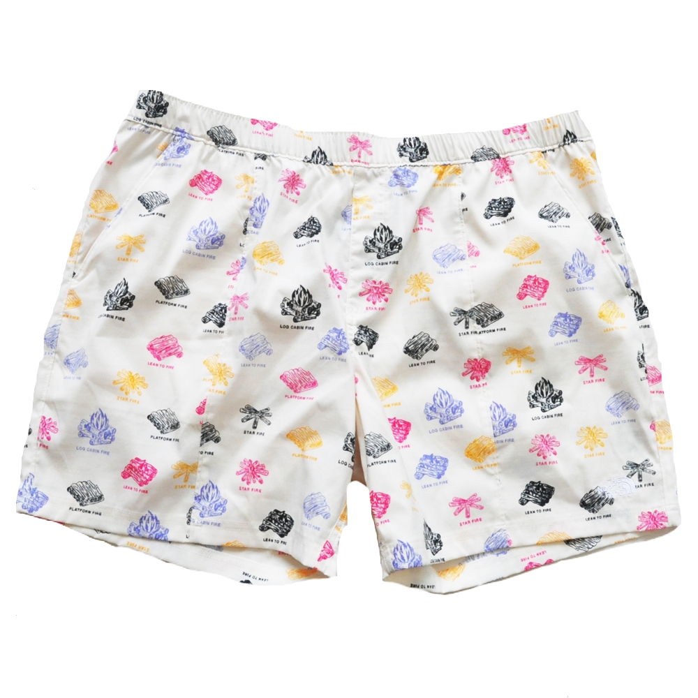 THE NORTH FACE / ザノースフェイス RELAXED FIT CAMP FIRE MONOGRAM SHORTS