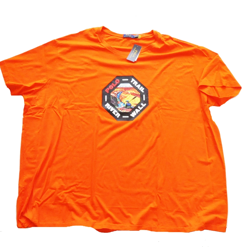 POLO RALPH LAUREN / ポロラルローレン POLO TRAIL RIVER WALL T-SHIRT BIG SIZE