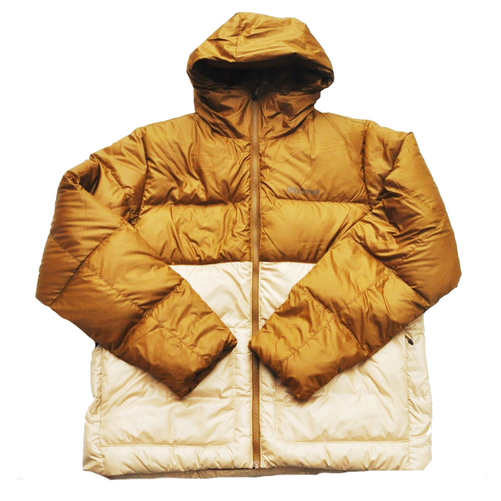 MARMOT / マーモット GUIDES DOWN HOODY JACKET HAZEL× LIGHT OAK | ストリートスタイルのセレクトストア | TUNNEL STORE - トンネルストア