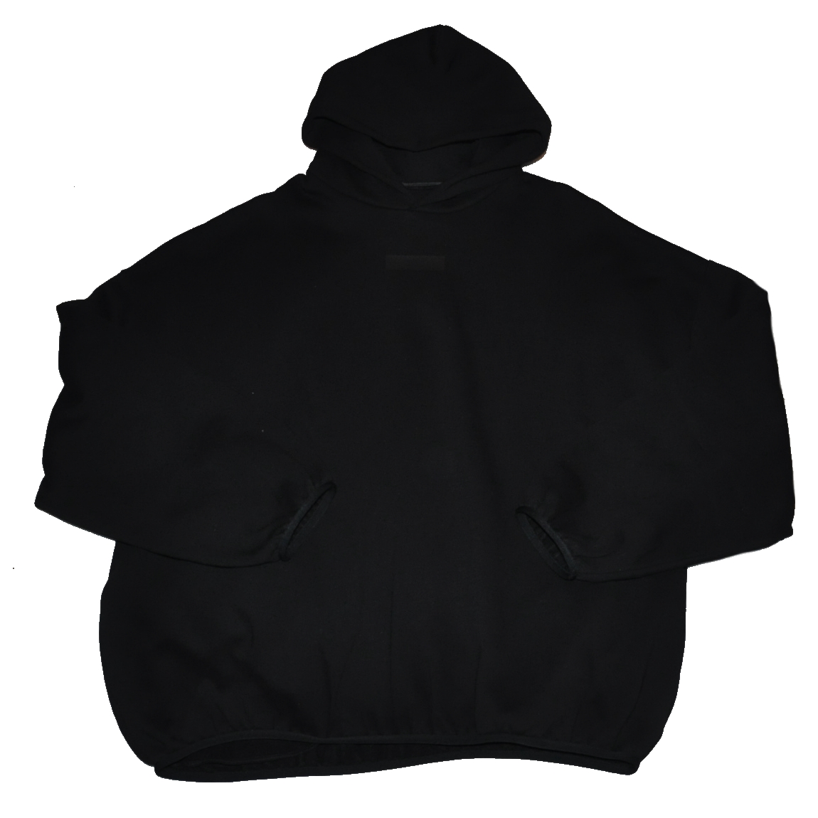 FEAR OF GOD / フィアオブゴッド ESSENTIALS BOX LOGO SWEAT HOODIE BLACK XL