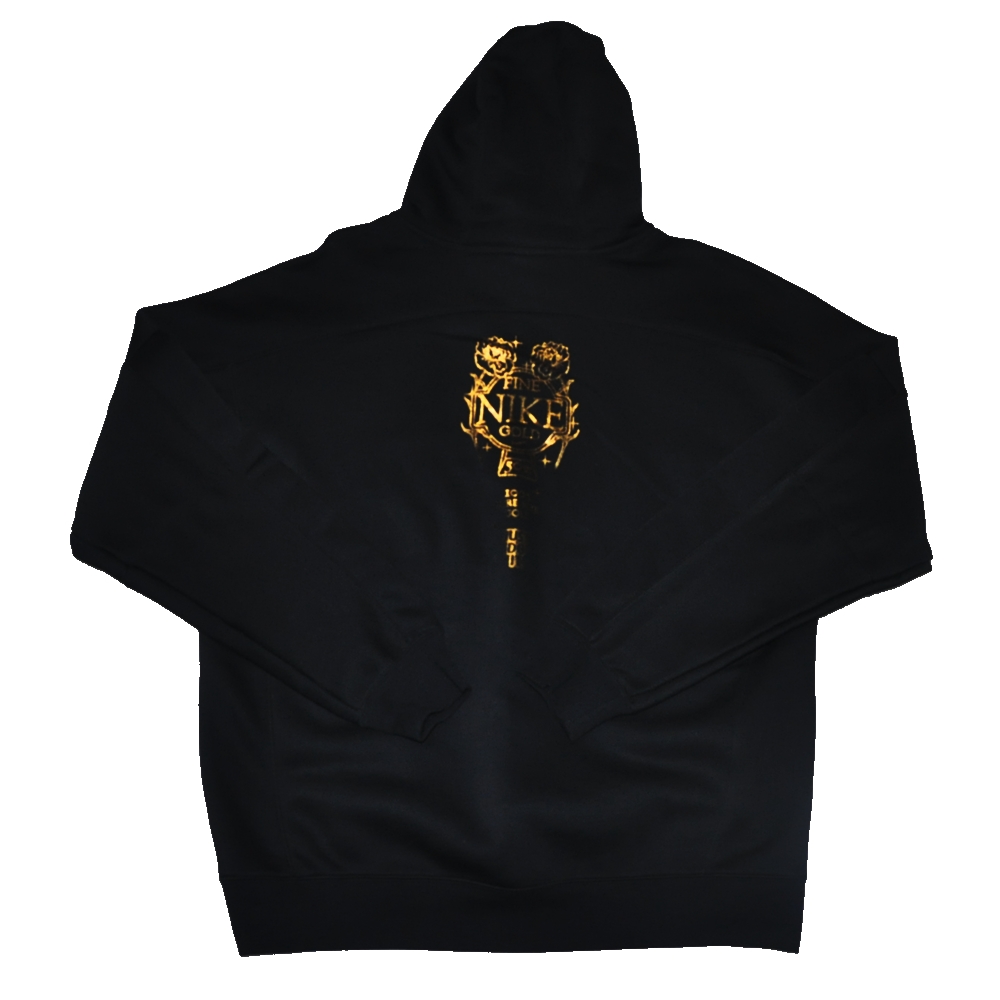 NIKE / ナイキ NSW BB CLUB FTL 50TH ANNIVERSARY SWEAT HOODIE BLACK XL,XXL