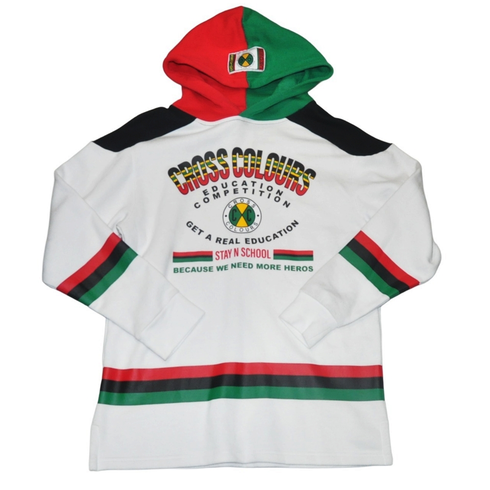 CROSS COLOURS / クロスカラーズ CROSS COLOURS LOGO PULL OVER SWEAT HOODIE USED | ストリートスタイルのセレクトストア | TUNNEL STORE - トンネルストア