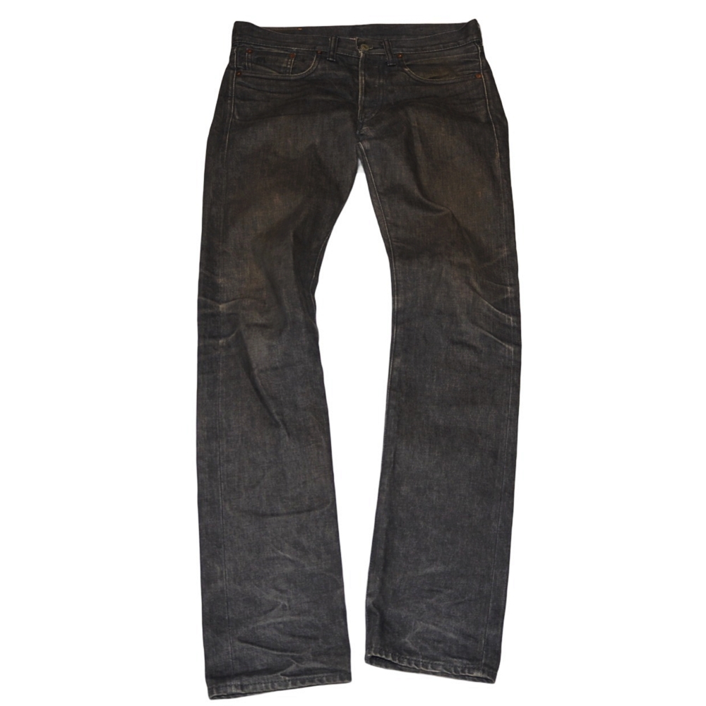 RRL / ダブルアールエル SLIM FIT JAPAN WOVEN SELVEDGE DENIM PANTS W30×L32 USED