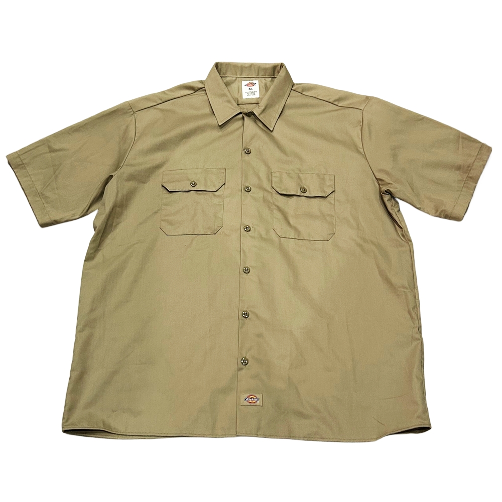 DICKIES / ディッキーズ WORK SHORT SLEEVE SHIRT 1574 XL BEIGE