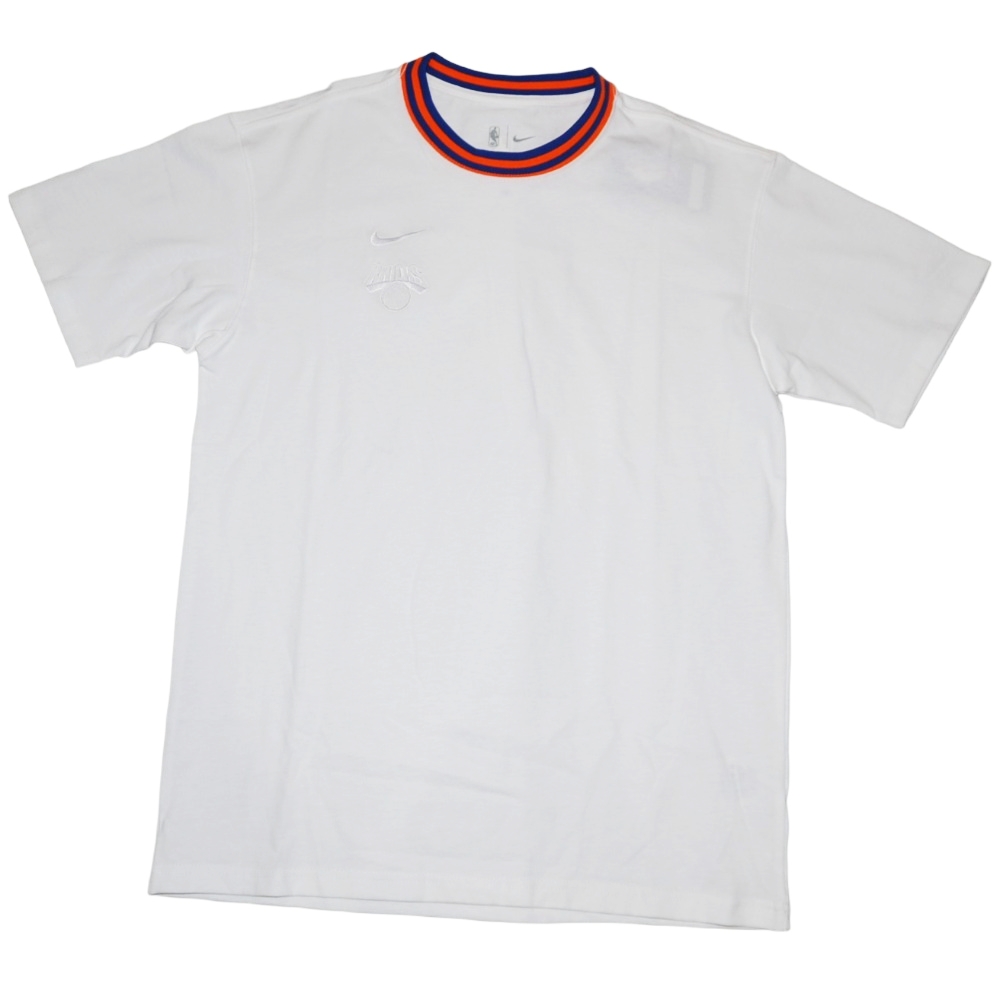 NIKE / ナイキ NIKE×NBA NEW YORK KNICKS LOOSE FIT T-SHIRT WHITE S,XL