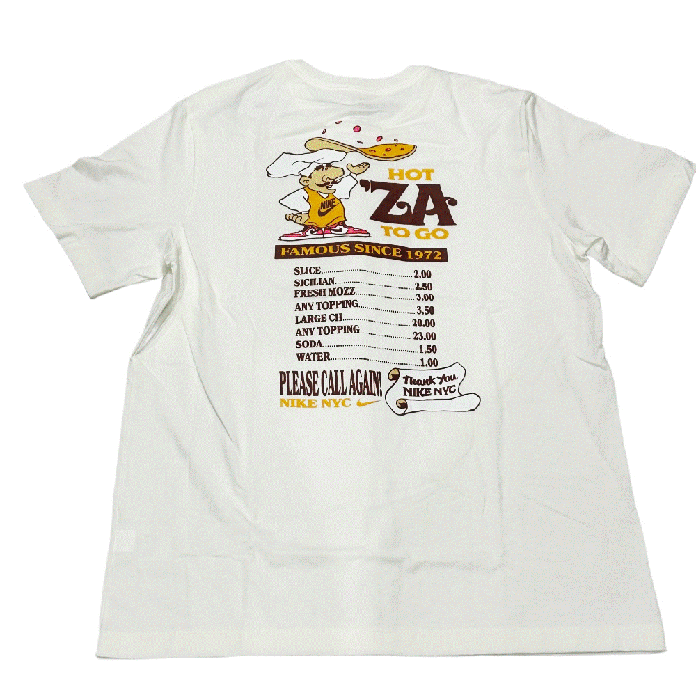 NIKE / ナイキ HOT ZA TO GO T-SHIRT NYC LIMITED WHITE S,M,L,XXL