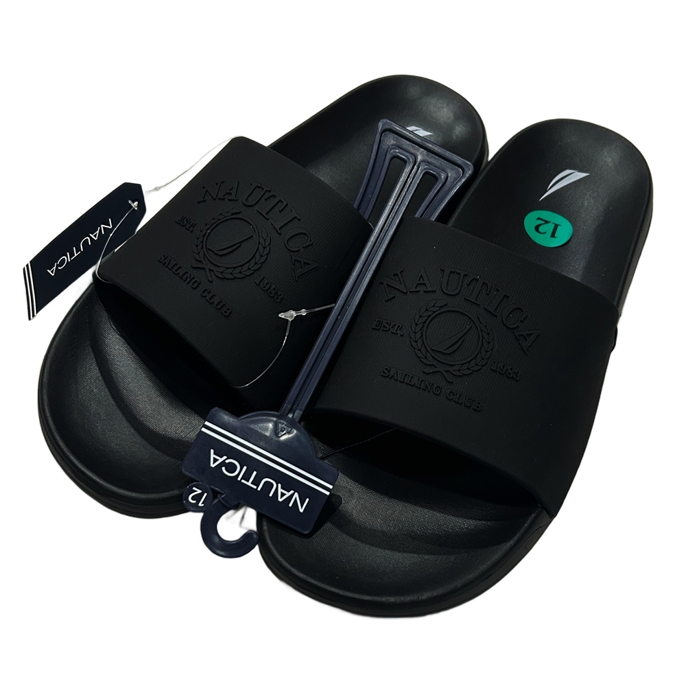 NAUTICA / ノーティカ NAUTICA SAILING CLUB SANDALS BLACK US 12