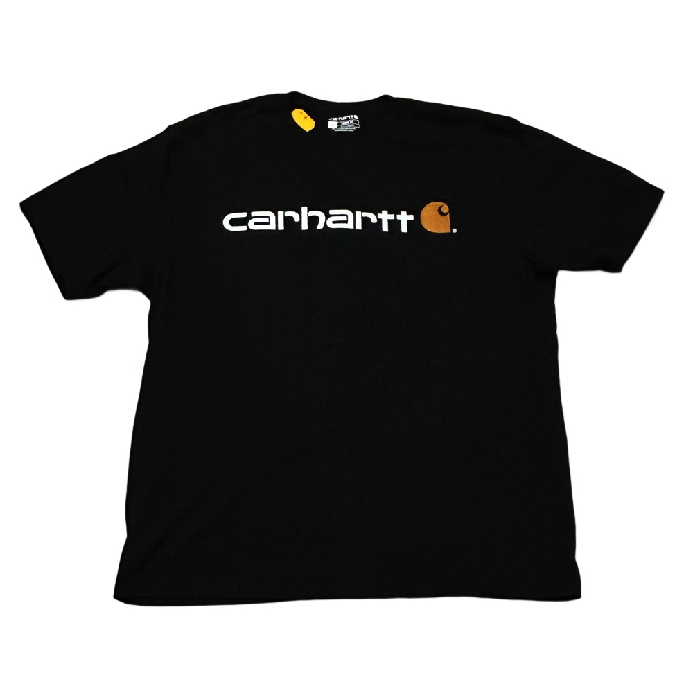 CARHARTT / カーハート US CARHARTT LOOSE FIT HEAVYWEIGHT LOGO T-SHIRT BLACK L