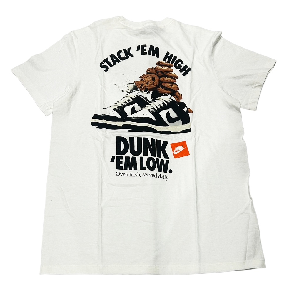 NIKE / ナイキ STACK ‘EM HIGH DUNK’ EM LOW S～XL WHITE