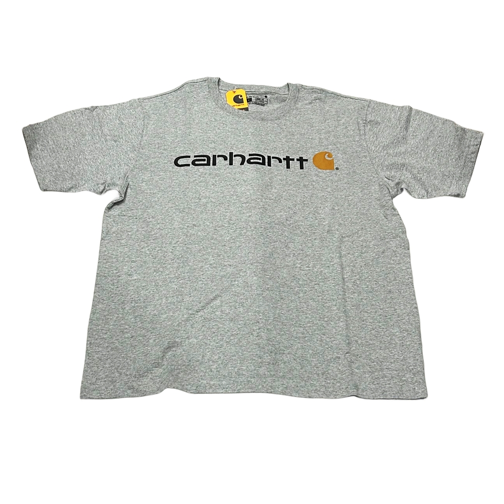 CARHARTT / カーハート US CARHARTT LOOSE FIT HEAVYWEIGHT LOGO T-SHIRT GRAY L