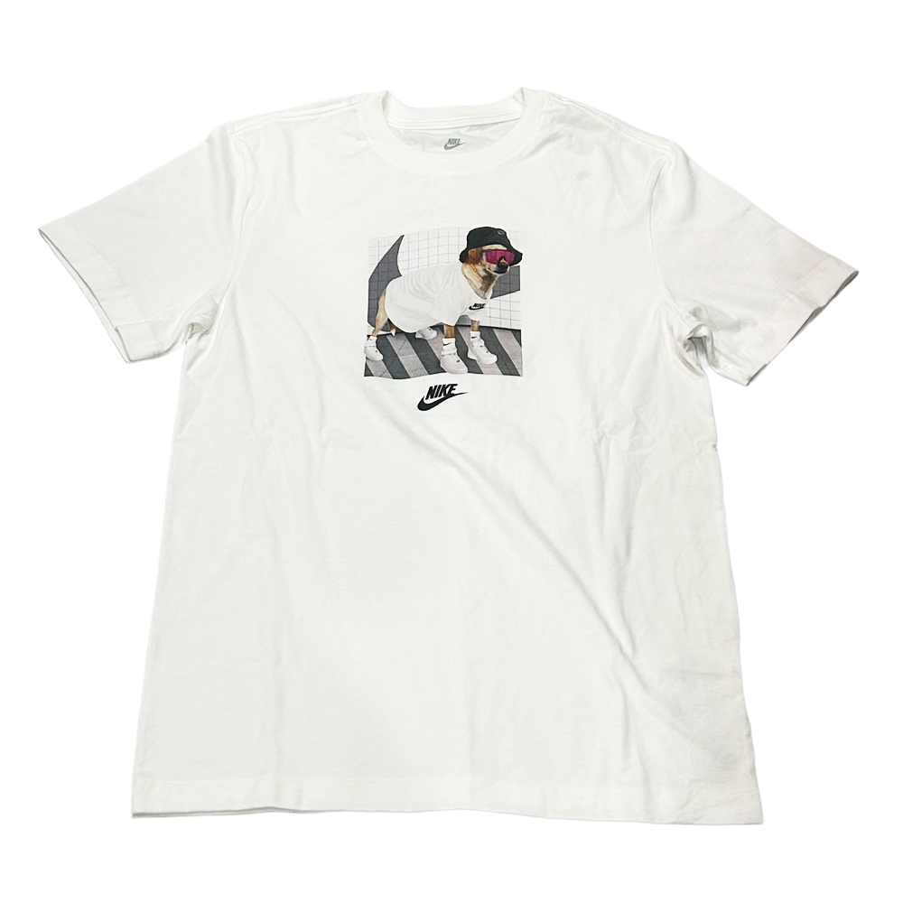 NIKE / ナイキ NIKE DOG T-SHIRT WHITE S