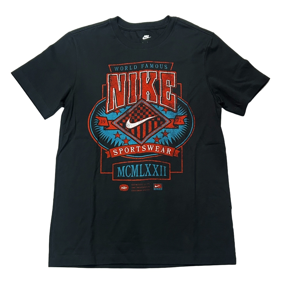 NIKE / ナイキ NIKE WORLD FAMOUS VINTAGE T-SHIRT BLACK S