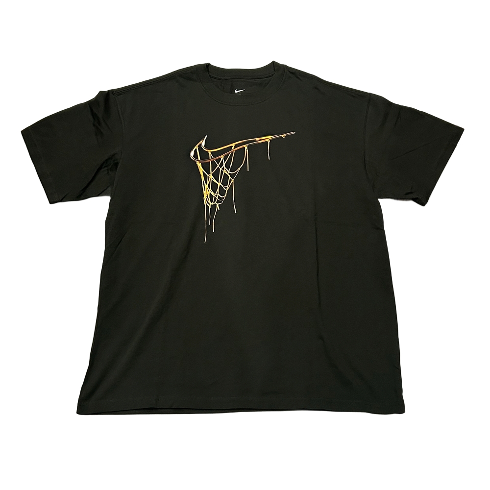 NIKE / ナイキ LOOSE FIT BASKETBALL SWOOSH LOGO T-SHIRT L