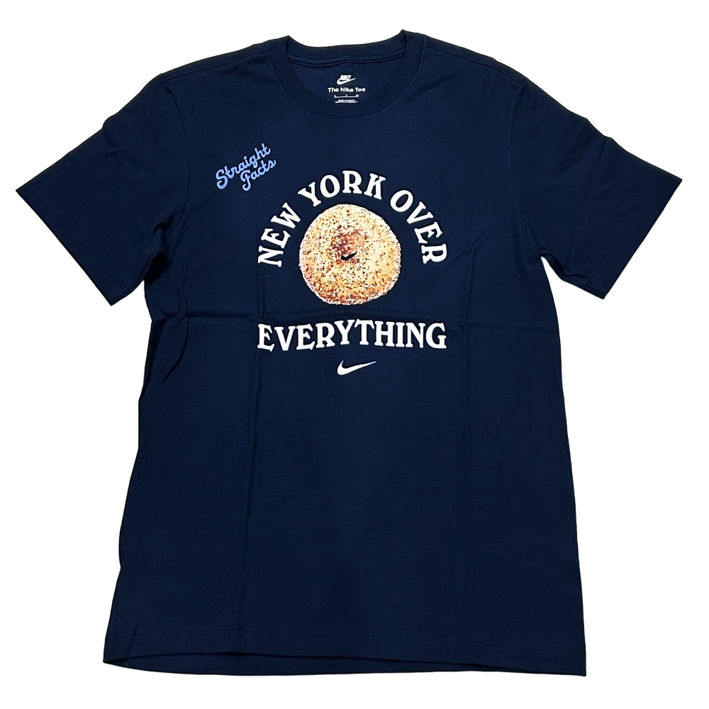 NIKE /ナイキ NEW YORK OVER EVERY THING T-SHIRT NAVY NYC LIMITED S,L